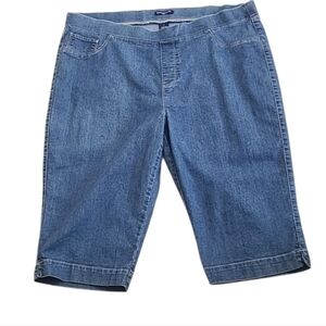 Architect Pull On Stretch Denim Bermuda Jean Shorts